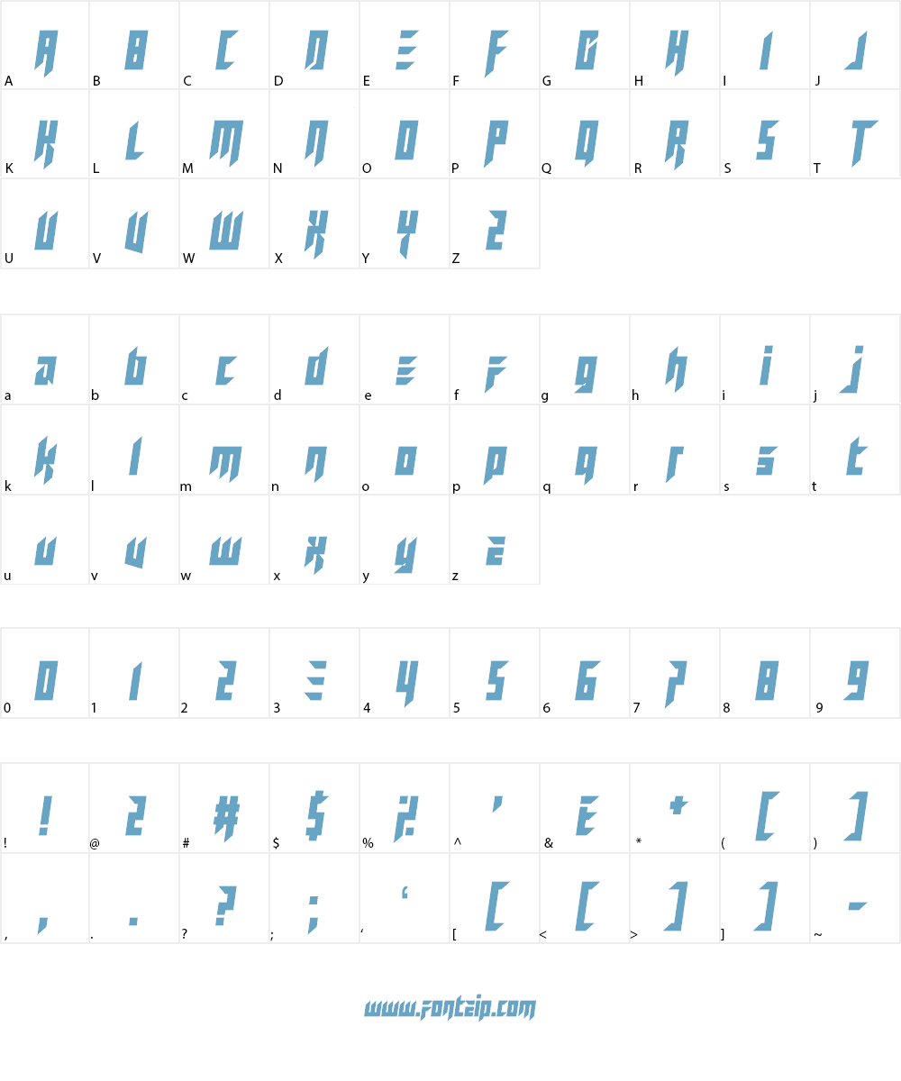 We Used To Be Friends Font Character